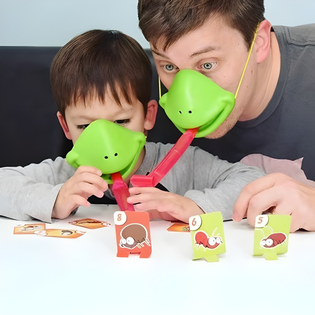 Chameleon Tongue Shooting Game