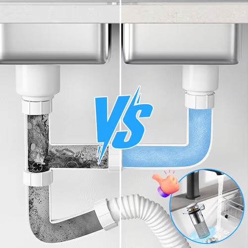 Sink Hair Catcher with Strainer